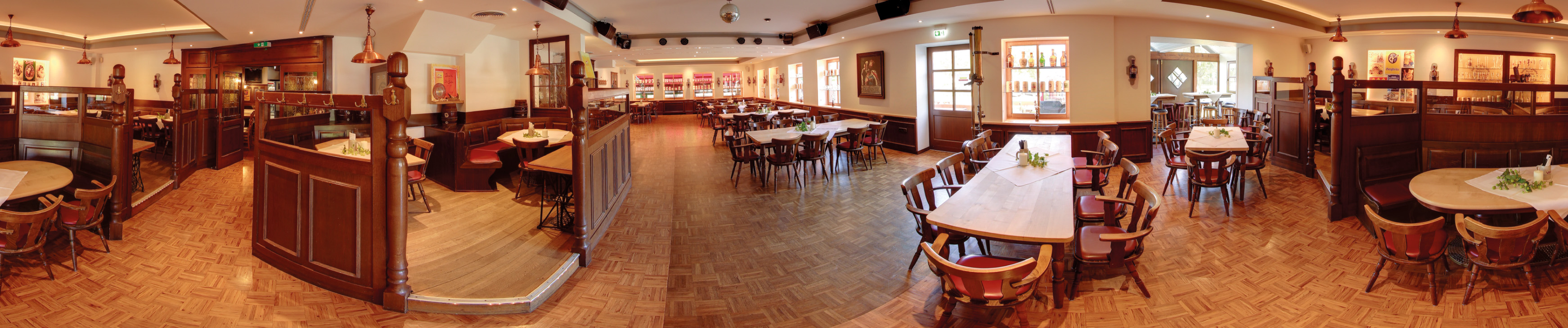 Der Brausaal im Brauhaus Stephanus