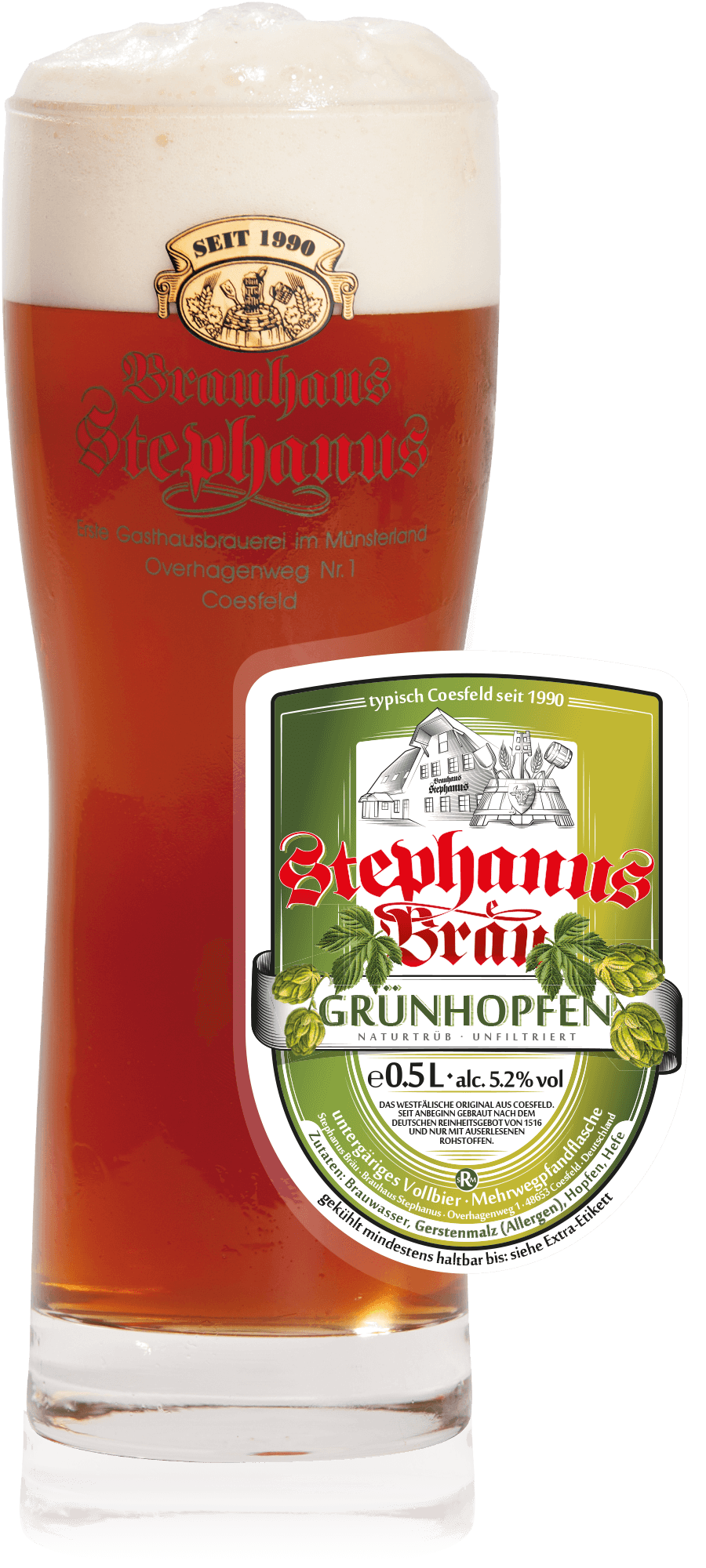 Stephanus Bräu Grünhopfen
