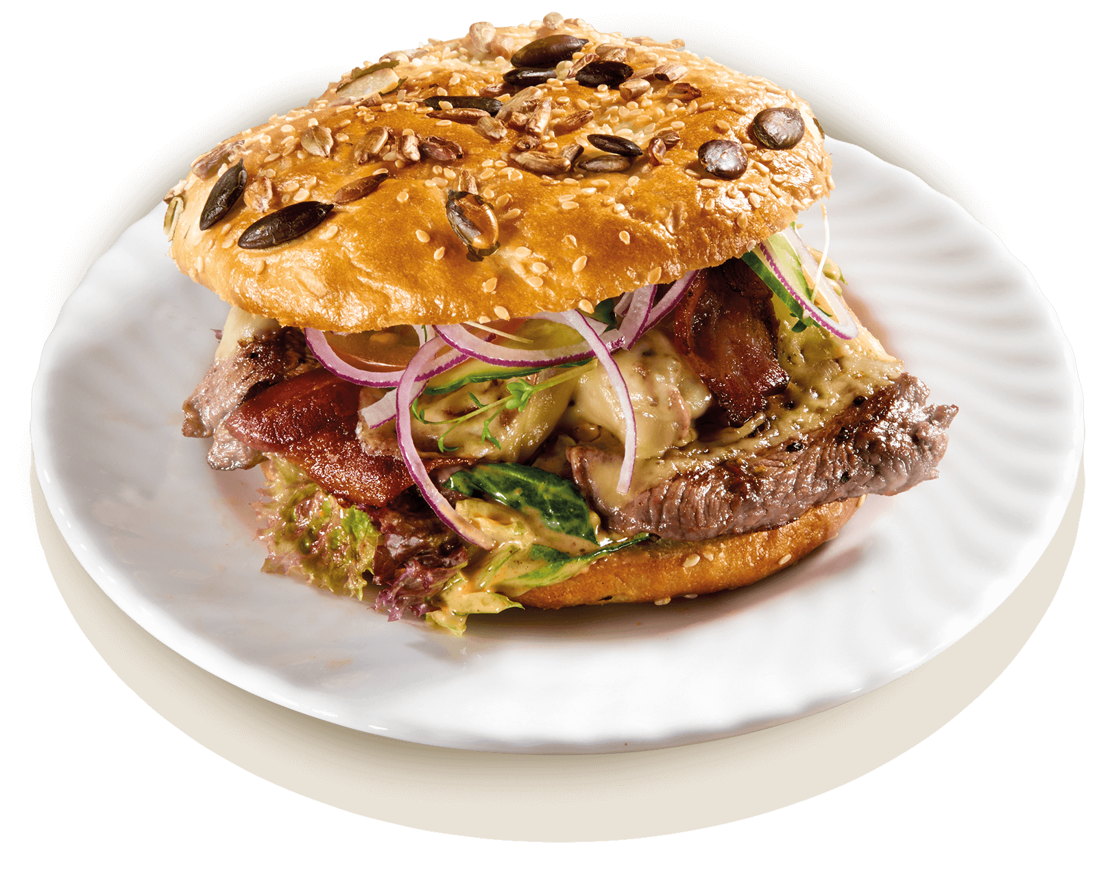 Der Brauhaus-Burger im Brauhaus Stephanus