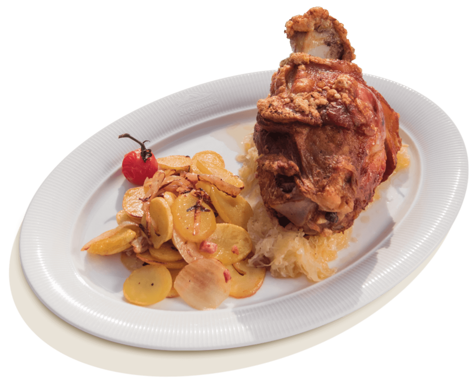 Schweinshaxe im Brauhaus Stephanus